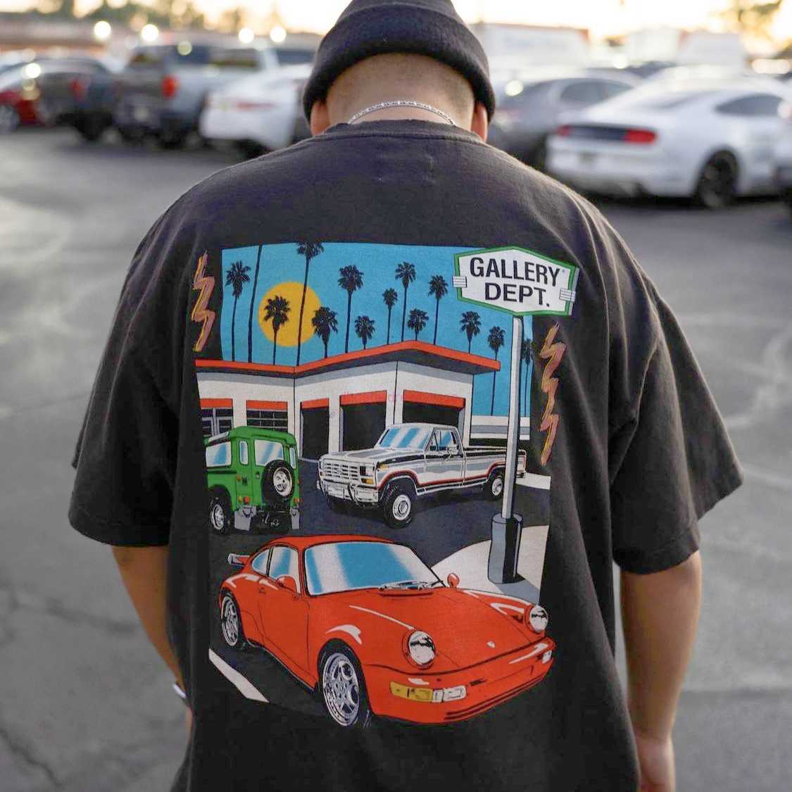 Fashion Designer Clothing Tees Rock Tshirt Galleryes Depts Auto Restaurant 911 Land Rover Printed Short Sleeve Distressed Washed Vintage Men's Women's T-shirts, Wash water black
Fashion Designer Clothing Tees Rock Tshirt Galleryes Depts Auto Restaurant 911 Land Rover Printed Short Sleeve Distressed Washed Vintage Men's Women's T-shirts, Wash water black