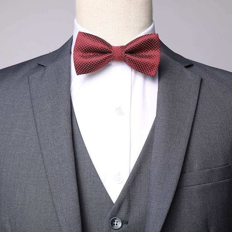 Men's Suits Blazers S-7XL Blazer Vest Trousers Men's Suit Fashion Business Italian Style Gentleman Casual Wedding Dress Formal 3-piece Set 2