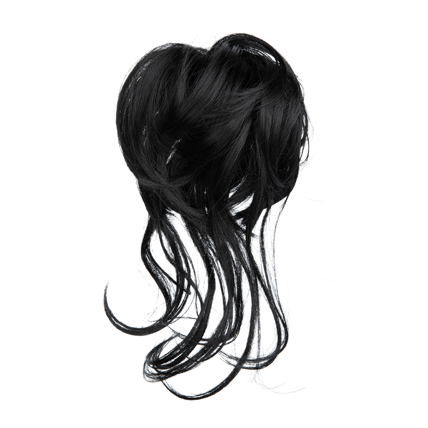 Wrap Messy Hair Scrunchie Curly Bun Piece Updo, Ponytail Hair Extension, Voluminous Elegant Messy Bun For Women For Party