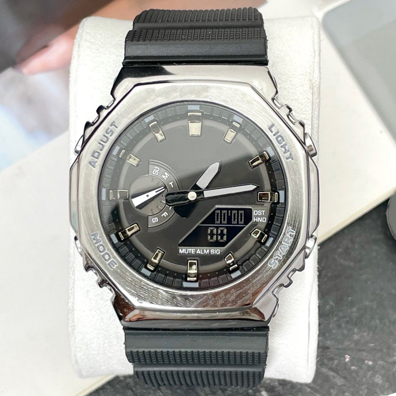 

2023 Original shock watch men sport gift watches Army Military Shocking Waterproof Watch all pointer work Digital Wristwatch 2100s without box