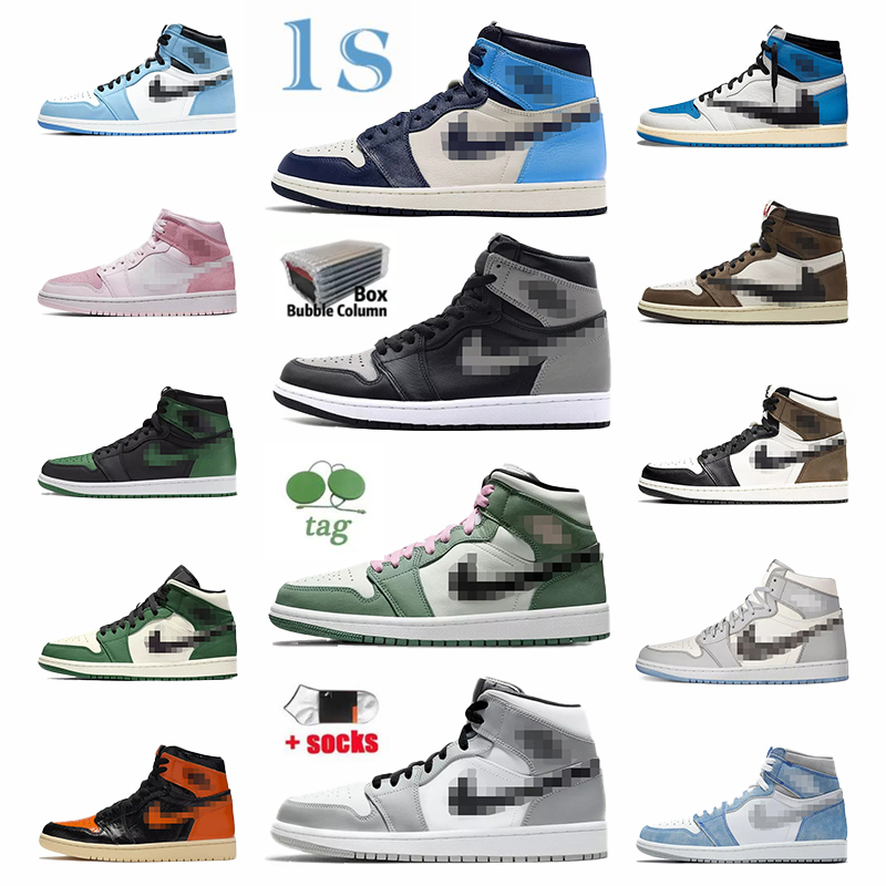 2023 Jordens 1 Basketball shoes 1S University Blue Hyper Royal Patent Panda dark Mocha Bred Shadow UNC twist Smoke Grey Women Men Sports Sneakers trainers Eur 36-46, 38
2023 Jordens 1 Basketball shoes 1S University Blue Hyper Royal Patent Panda dark Mocha Bred Shadow UNC twist Smoke Grey Women Men Sports Sneakers trainers Eur 36-46, 38