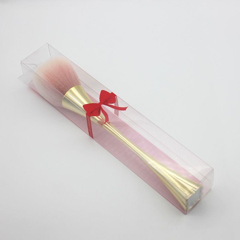 wholesale Gold Pink Power Brush Makeup Single Travel Disposible Blusher Make Up Brush Professional Beauty Cosmetics Tool Atcigzxx240709