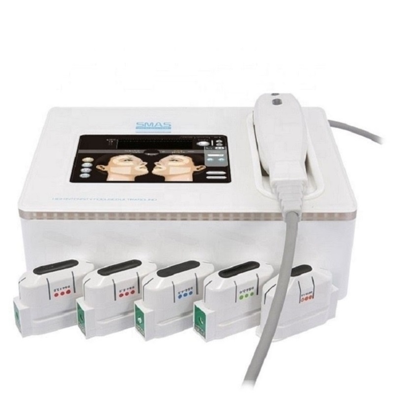 Professional HIFU High-Intensity Focused Ultrasound Machine - Face Lift, Wrinkle Removal, Body Slimming with 3/5 Heads - Non-Surgical Treatmnt