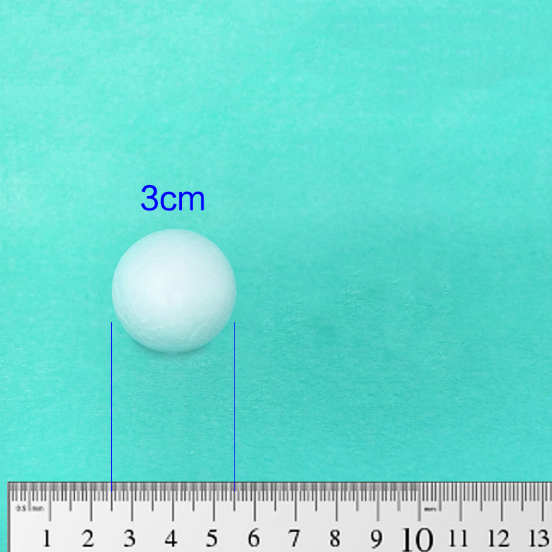 2.54CM 3CM 4CM White Modelling Polystyrene Styrofoam Foam Ball Decoration Supplies Decorative balls Filler Mini Beads