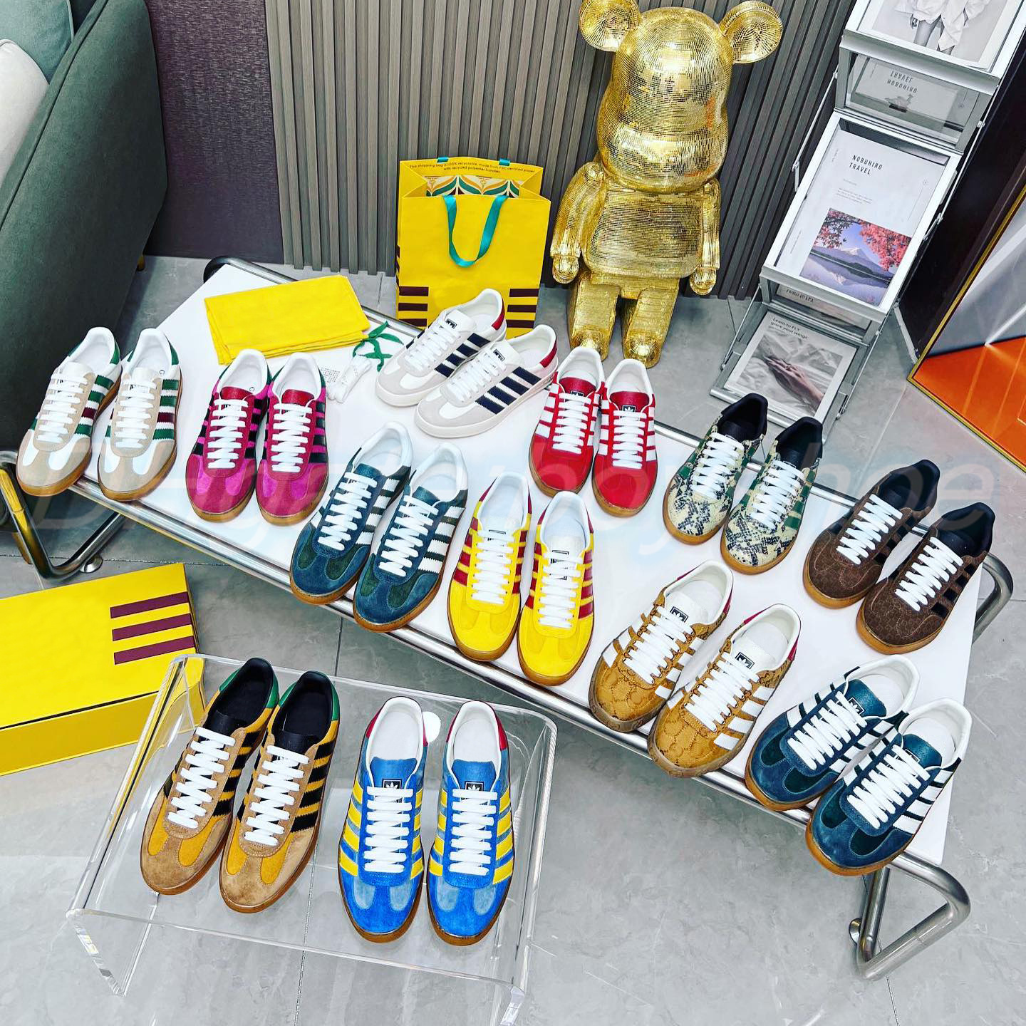 Designer slipper woman OG gazelle Samba shoe joint name man luxury sneaker Platform slide Trainers Pink Wales Bonner sandal Cream Green Sambas 35-44, #15
Designer slipper woman OG gazelle Samba shoe joint name man luxury sneaker Platform slide Trainers Pink Wales Bonner sandal Cream Green Sambas 35-44, #15
