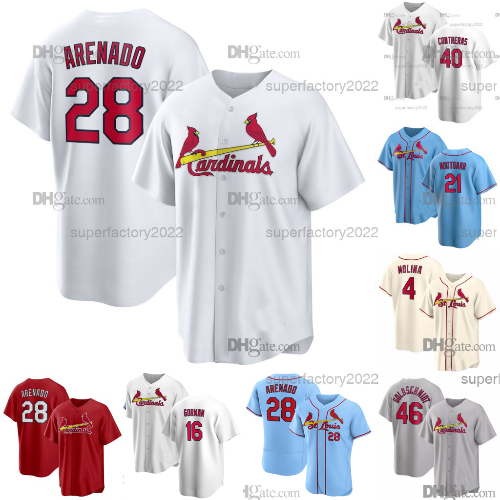 St. L Nolan Arenado Cardinal Jersey Lars Nootbaar Stan Musial Adam Wainwright Paul Goldschmidt Albert Pujols Molina Smith Contreras DeJong Edman Gorman Flaherty, Men s-xxxl
St. L Nolan Arenado Cardinal Jersey Lars Nootbaar Stan Musial Adam Wainwright Paul Goldschmidt Albert Pujols Molina Smith Contreras DeJong Edman Gorman Flaherty, Men s-xxxl