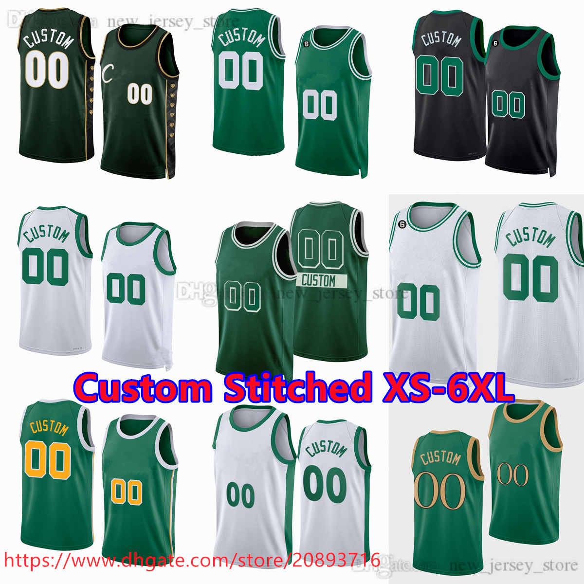 Custom Stitched XS-6XL Basketball 0 Jayson 7 Jaylen Tatum Brown Jersey 36 Marcus 42 Al Smart Horford 9 Derrick 13 Malcolm White Brogdon 12 Grant 44 Robert Williams III, Stitched jersey
Custom Stitched XS-6XL Basketball 0 Jayson 7 Jaylen Tatum Brown Jersey 36 Marcus 42 Al Smart Horford 9 Derrick 13 Malcolm White Brogdon 12 Grant 44 Robert Williams III, Stitched jersey