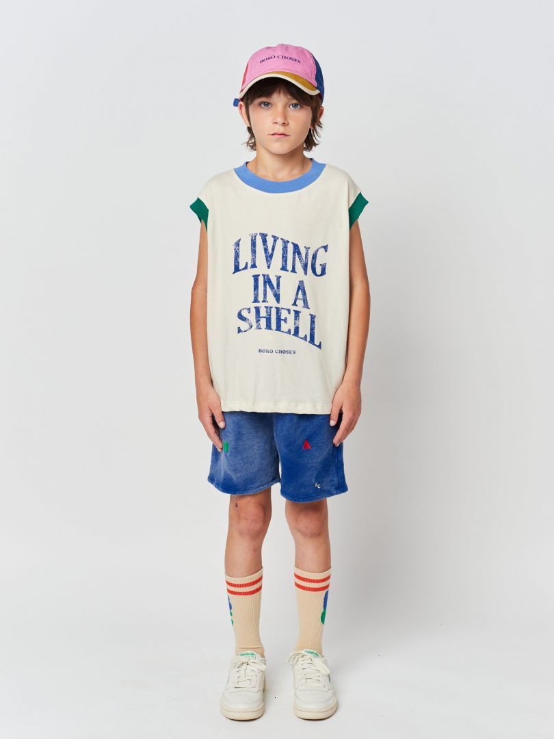 Shorts Korean Kids T Shirts For BC Summer Baby Boys Girl Cartoon Tee Toddler Childrens Clothings 230427