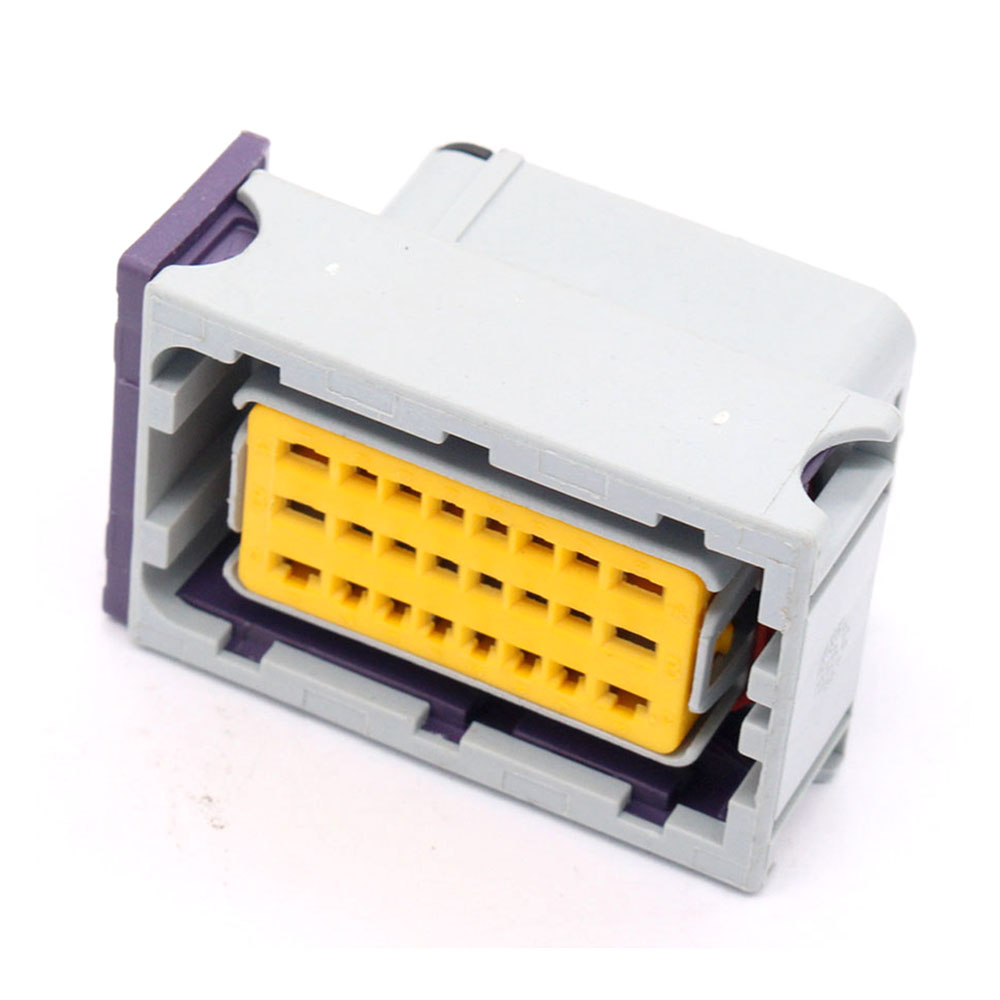 211PC249S8031 FCI Black Female PCB 24 Pin Automotive Connector Housing