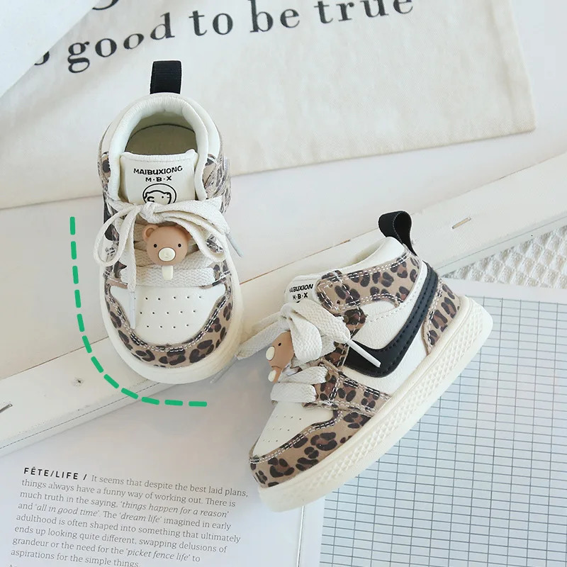 Boots Boys High Top Board Shoes for Toddlers Girls Casual Baby Childrens Single Spring and Autumn Sports 231127