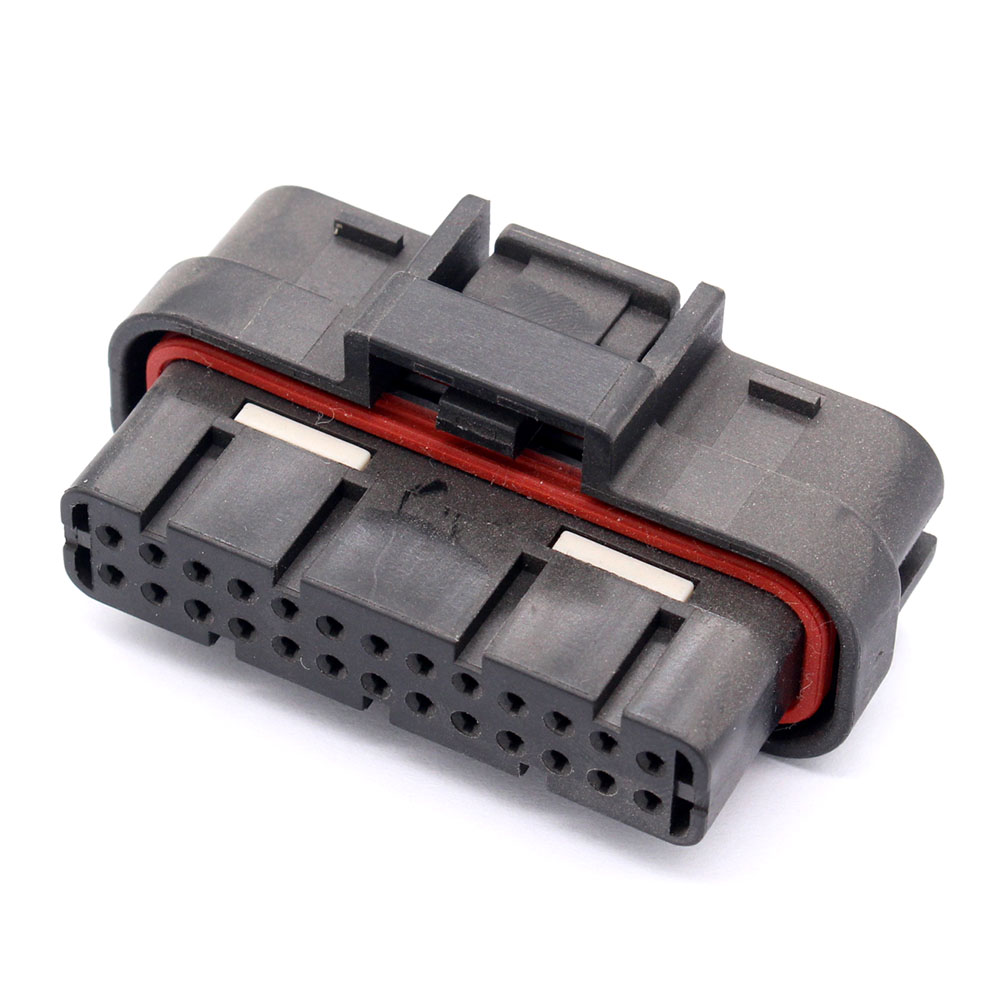 26Pin Way Tyco AMP Superseal 1.0 Cable Mount Plug Housing Auto Computer Connector ECU 1473712-1 1473712-2