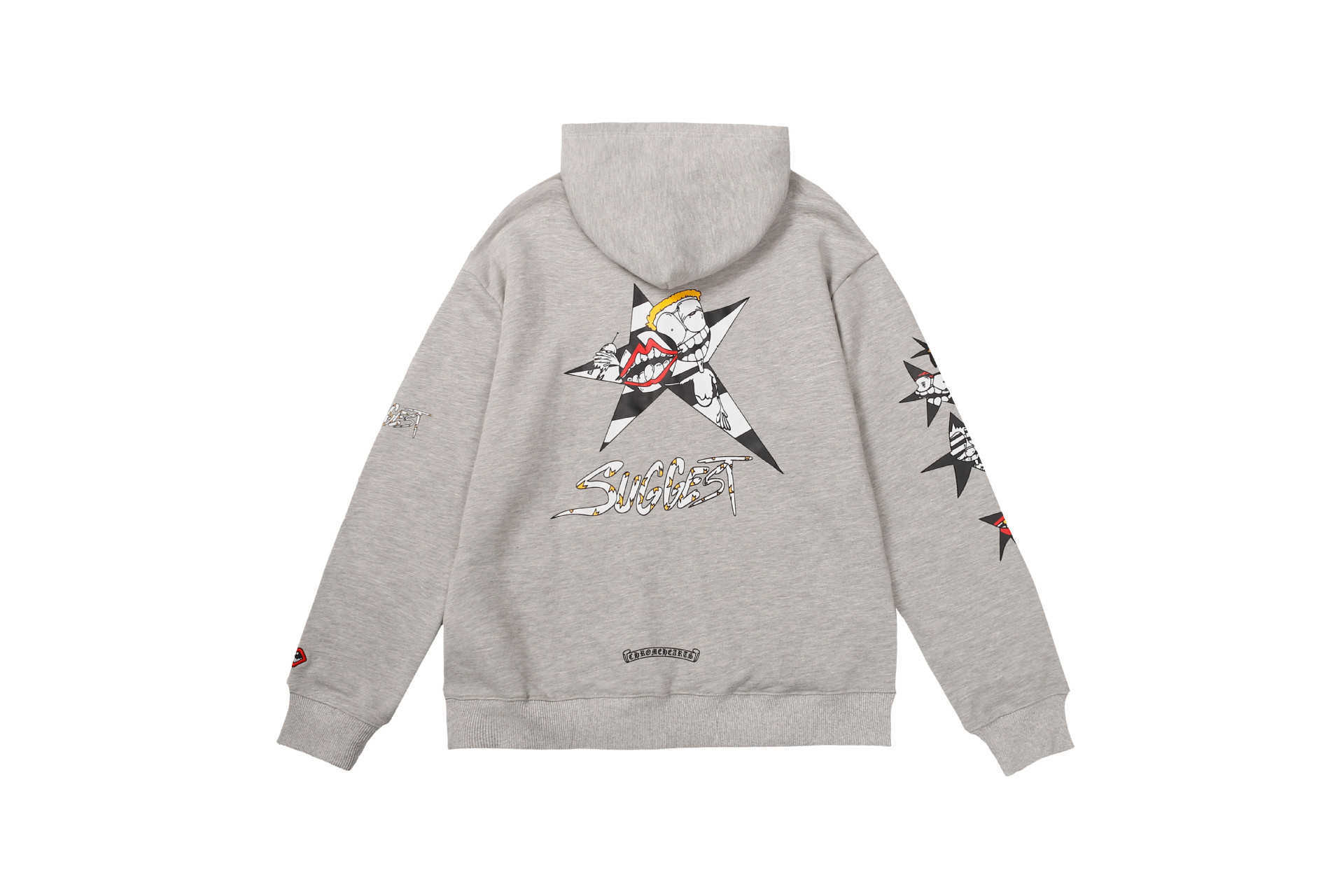 CH Designer Clothing Men's Sweatshirts Luxury Casual Hoodie Heart 2022ss new grey hooded ins print graffiti cross KrO Sanskrit fashion brand sweater Chromes, Shipping fee
CH Designer Clothing Men's Sweatshirts Luxury Casual Hoodie Heart 2022ss new grey hooded ins print graffiti cross KrO Sanskrit fashion brand sweater Chromes, Shipping fee