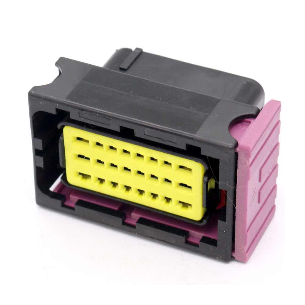 FCI 211PC249S0031 Automotive Black 24 Way Female PCB Connector Housing