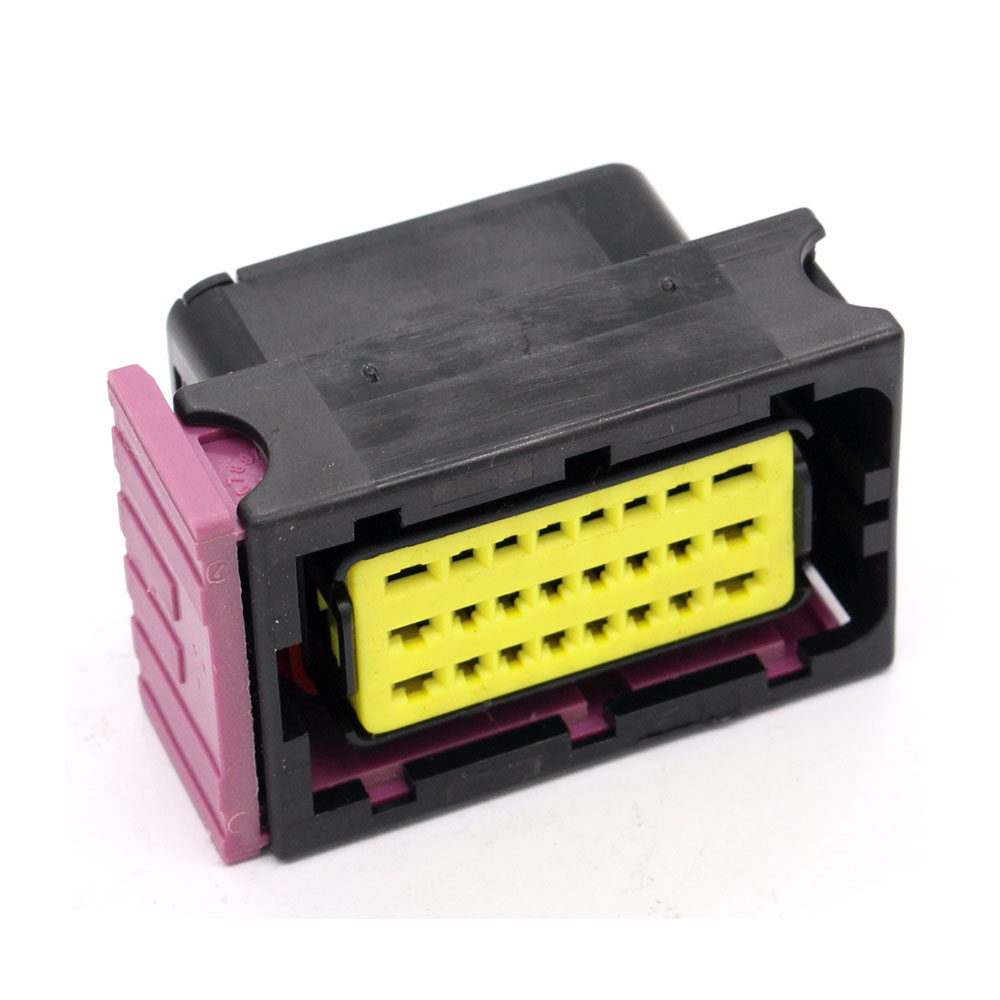 FCI 211PC249S0031 Automotive Black 24 Way Female PCB Connector Housing