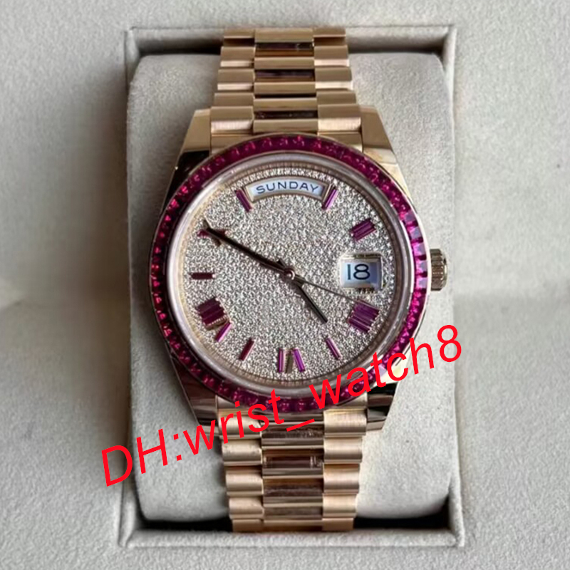 Full Diamond Watch Mens Automatic Mechanical Watches Waterproof 41mm With Diamond-studded Steel Bracelet Sapphire Women Business Wristwatches Montre de Luxe, Tool
Full Diamond Watch Mens Automatic Mechanical Watches Waterproof 41mm With Diamond-studded Steel Bracelet Sapphire Women Business Wristwatches Montre de Luxe, Tool