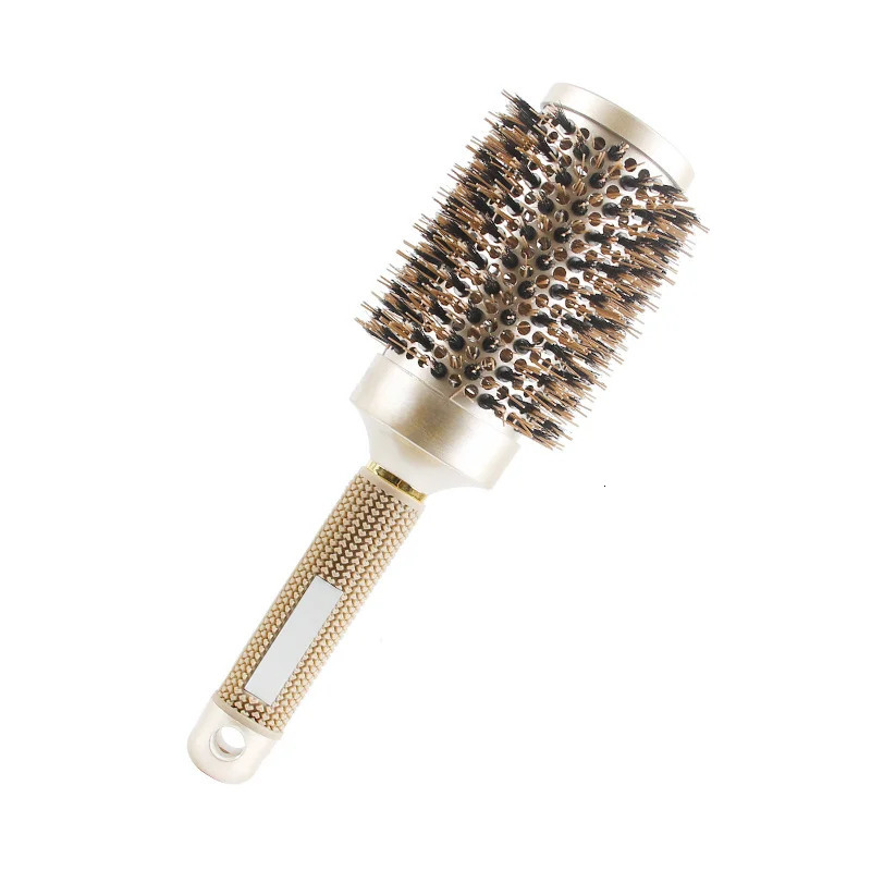 Hair Brushes 4 Sizes Professional Salon Styling Tools Round Hair Comb Hairdressing Curling Hair Brushes Comb Ceramic Barrel Comb 231128