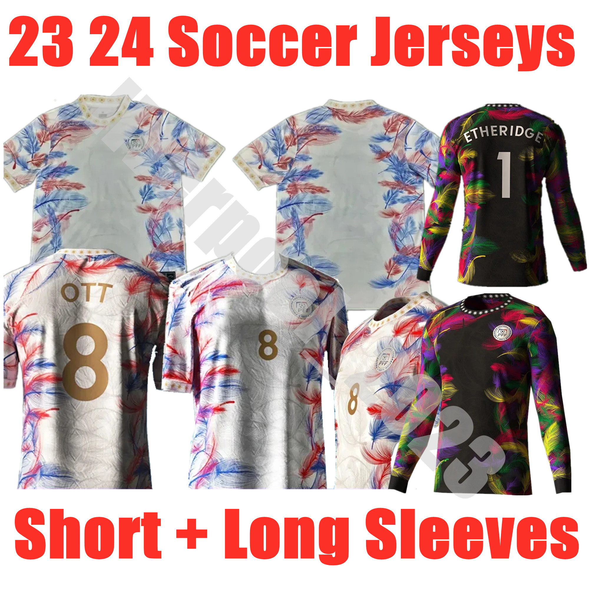 2023 Philippines Soccer Jerseys 23/24 #8 OTT #1 Etheridge Azkals Patino Palla Woodland Silva Villanueva 2024 national team Football Shirt uniform maillots de futbol
2023 Philippines Soccer Jerseys 23/24 #8 OTT #1 Etheridge Azkals Patino Palla Woodland Silva Villanueva 2024 national team Football Shirt uniform maillots de futbol