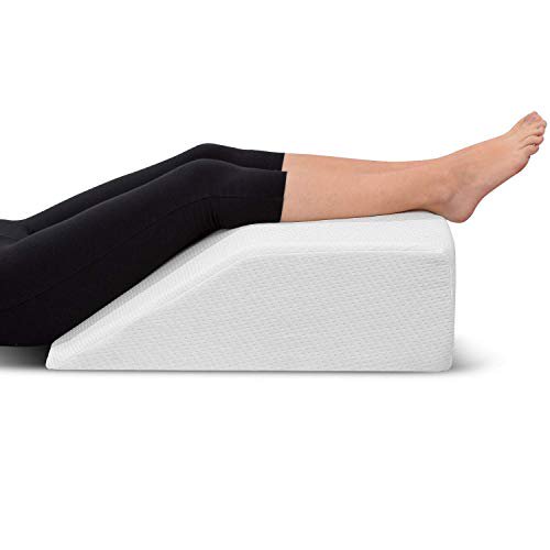 Leg Elevation Memory Foam Pillow Elevating High Density Foam Wedge with Washable Cover 24 L x 21 W x 8 H
Leg Elevation Memory Foam Pillow Elevating High Density Foam Wedge with Washable Cover 24 L x 21 W x 8 H