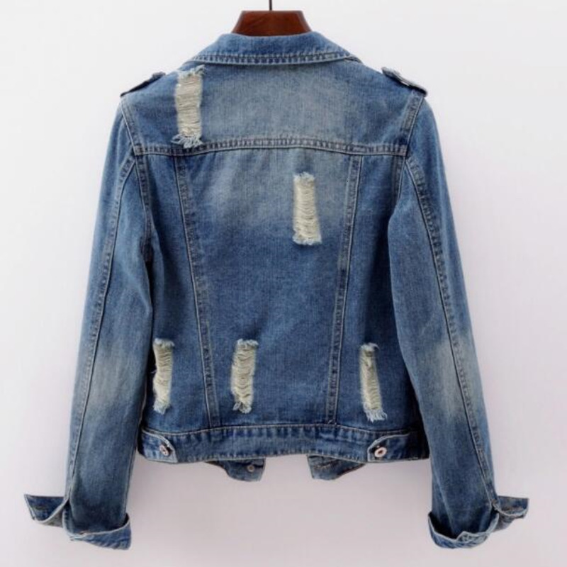 Women's Jackets Denim Jacket Ladies Blue Denim Jacket Spring Autumn Jacket Casual Harajuku Pocket Quality Korean Fashion Women's Jacket 2304