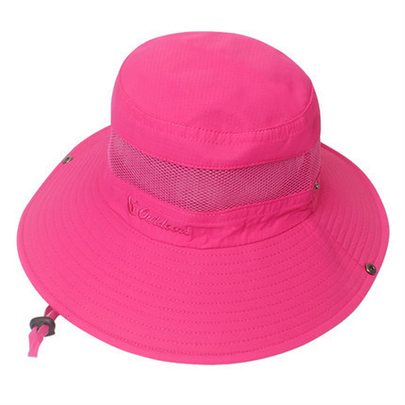 Stingy Brim Hats Summer UV Protection Sun Hat Unisex Breathable Mesh Fisherman Travel Multifunction Portable and Foldable Cap 230427