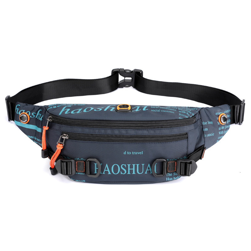 External Frame Packs Outdoor Men's Sports Waist BagS Street Trend Chest Messenger Cycling Running Close Fitting 230427