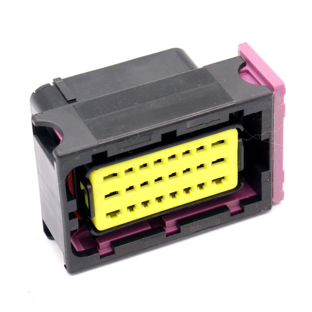 FCI 211PC249S0031 Automotive Black 24 Way Female PCB Connector Housing