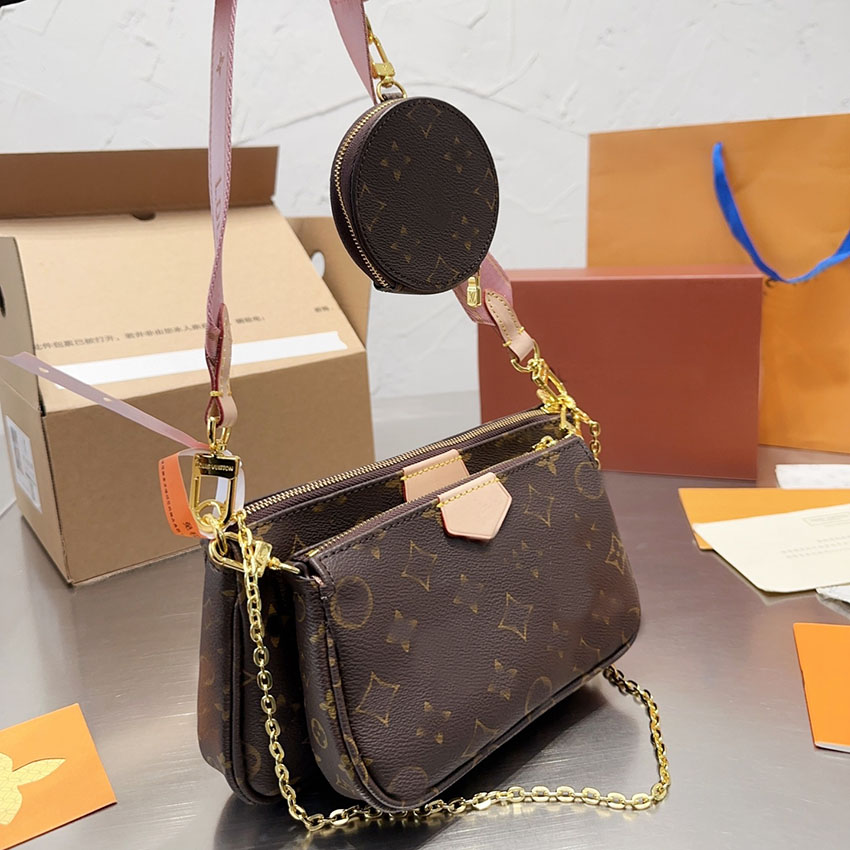 Luxury Designer Women's Fashion Chain Wallet Combination Handbag Wallet Messenger Bags flowers letters checkers grid three in one, #6
Luxury Designer Women's Fashion Chain Wallet Combination Handbag Wallet Messenger Bags flowers letters checkers grid three in one, #6