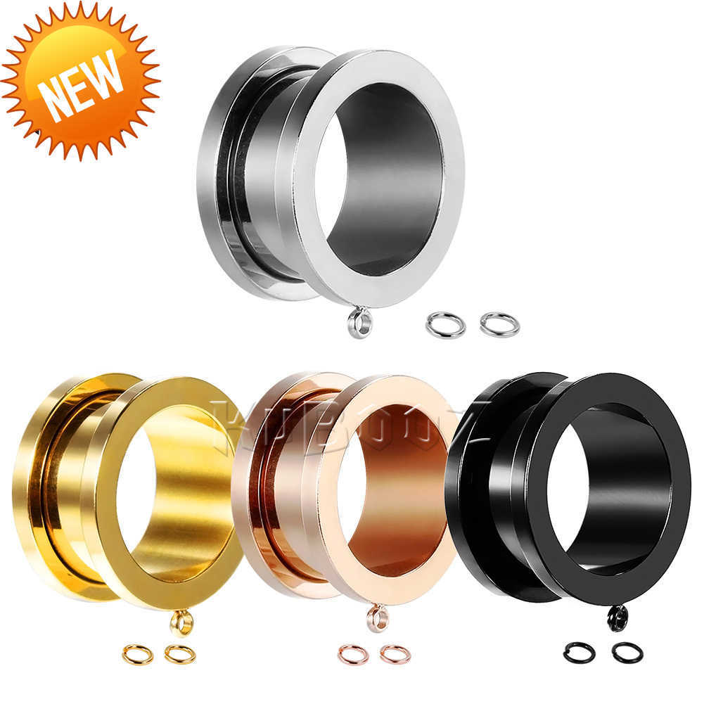 KUBOOZ Stainless Steel 4 Colors DIY Ear Tunnels And Plugs Piercing Gauges Piercing Stretchers Body Jewelry 6-25mm 100PCS
KUBOOZ Stainless Steel 4 Colors DIY Ear Tunnels And Plugs Piercing Gauges Piercing Stretchers Body Jewelry 6-25mm 100PCS