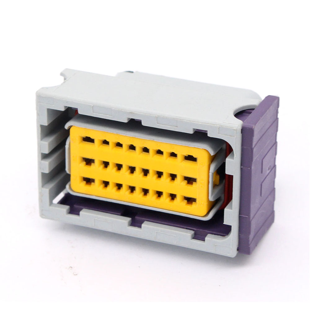 211PC249S8031 FCI Black Female PCB 24 Pin Automotive Connector Housing