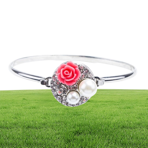 Interchangeable DIY Jewelry 18mm Ginger Snaps Jewelry Metal Snap Button Bracelets Necklace