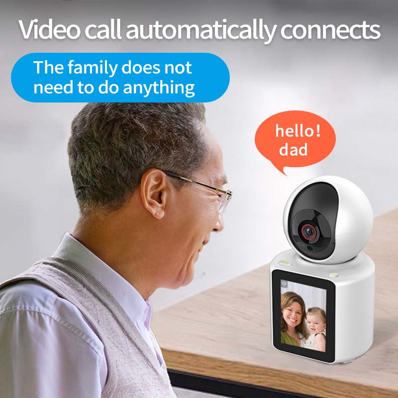Baby Monitors C31 Baby Monitor Wifi Surveillance Cameras Security Protection Bidirectional Video Reception Supports TF Card and Cloud Storage