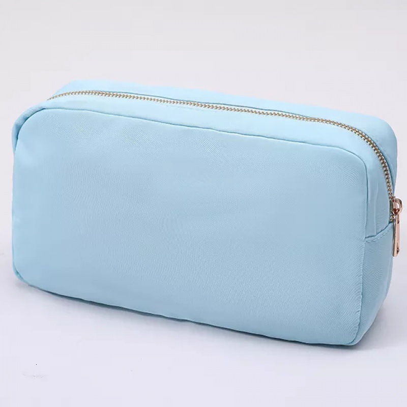 Cosmetic Bags Cases Large Nylon Pouch | Waterproof Toiletry Makeup Bag Glitter Varsity Letter Chenille 230329