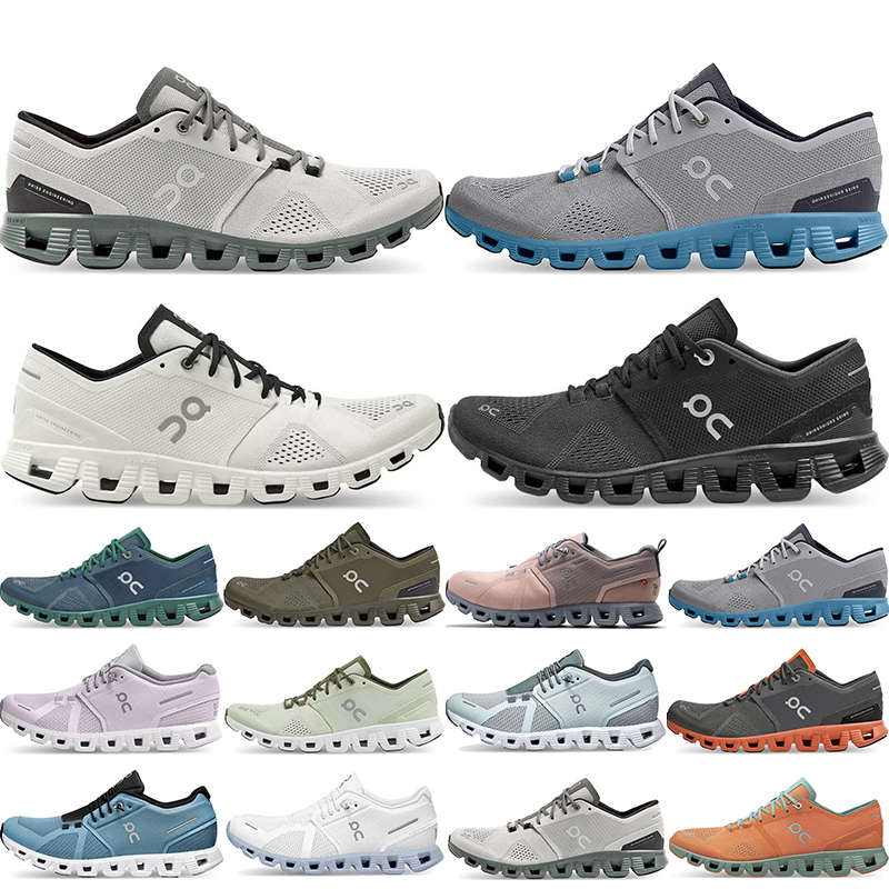 On Running Clouds running shoes men womens Triple White black Alloy Grey Niagara Blue Orange Sea Green runner mens sports sneakers trainers size 5-11, 19
On Running Clouds running shoes men womens Triple White black Alloy Grey Niagara Blue Orange Sea Green runner mens sports sneakers trainers size 5-11, 19