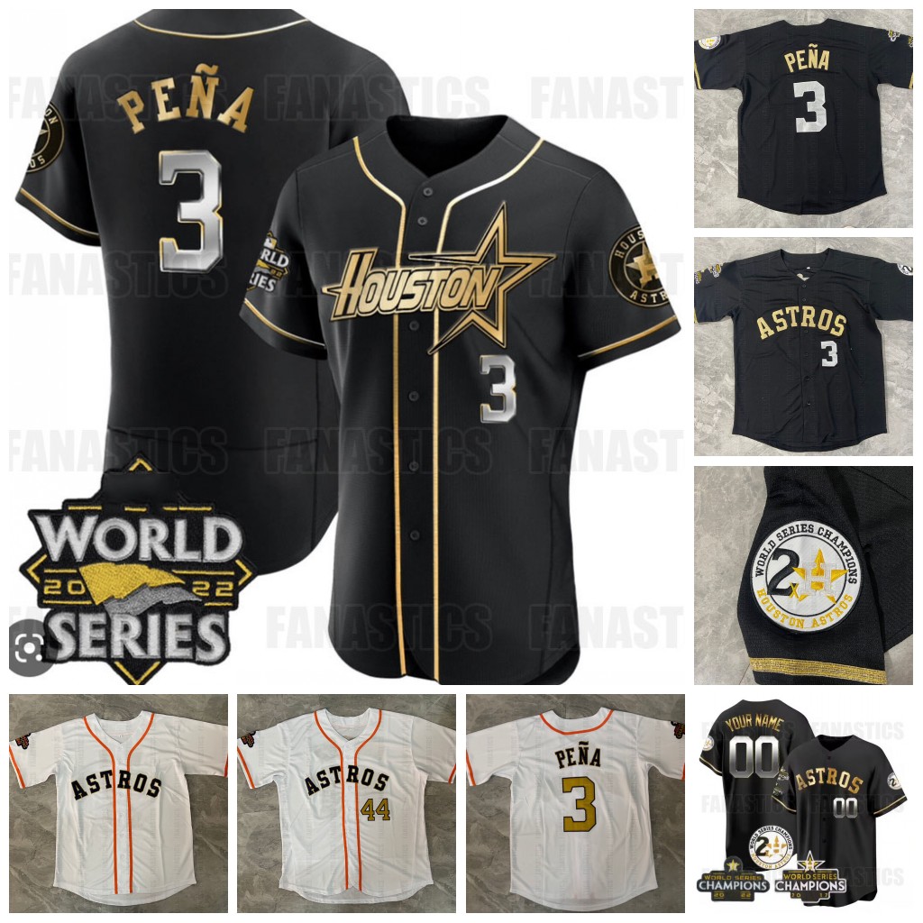 Astros 2023 Gold Program World Series Champion Jerseys Jose Altuve Cristian Javier Kyle Tucker Yordan Alvarez Yordan Alvarez Ryan Pressly Yainer Houston Custom, White youth s-xl
Astros 2023 Gold Program World Series Champion Jerseys Jose Altuve Cristian Javier Kyle Tucker Yordan Alvarez Yordan Alvarez Ryan Pressly Yainer Houston Custom, White youth s-xl