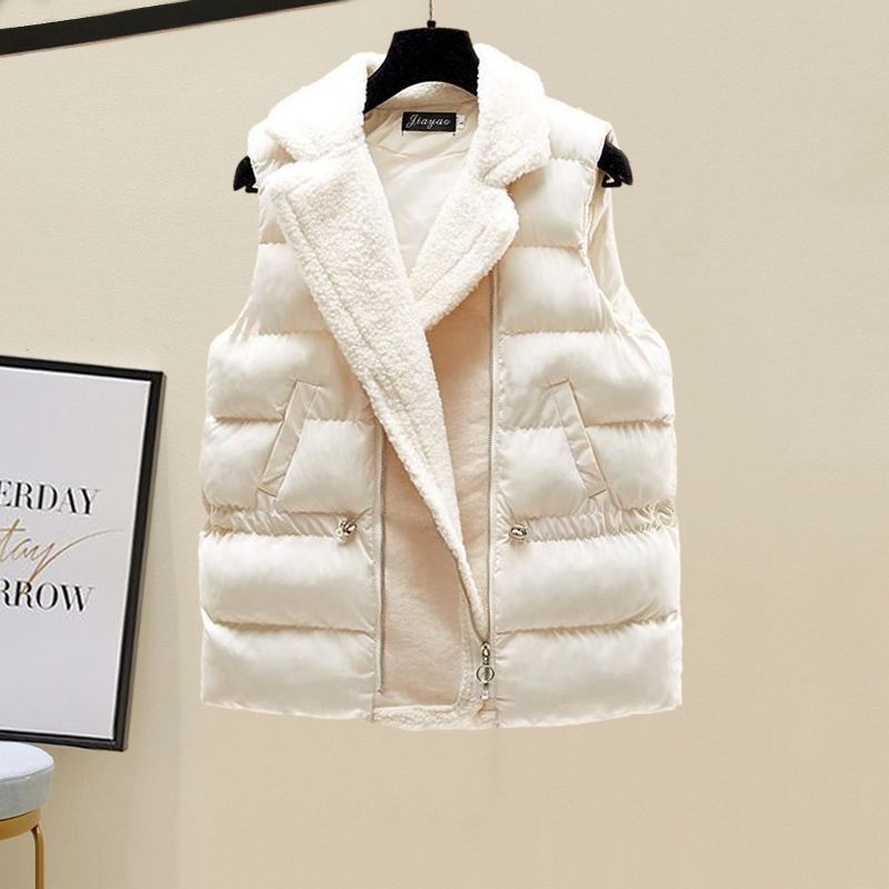 Womens Two Piece Pants Plus Size Winter Warm 3 Piece Set Women Pullover Sweater Wide Leg Pants Lamb Wool Vest Knitted Suit Tracksuit Womens Clothes 22