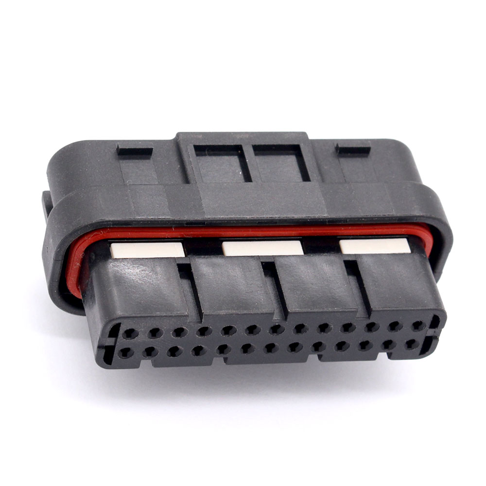 26Pin Way Tyco AMP Superseal 1.0 Cable Mount Plug Housing Auto Computer Connector ECU 1473712-1 1473712-2