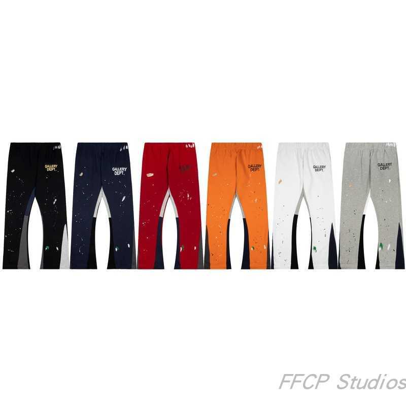 Designer Clothing Fashion Pant Galleryes Depts handpainted speckled stitching drawstring casual guard pants micro flare long pants men Rock Sweatpant FOR SALE, Grey gold
Designer Clothing Fashion Pant Galleryes Depts handpainted speckled stitching drawstring casual guard pants micro flare long pants men Rock Sweatpant FOR SALE, Grey gold