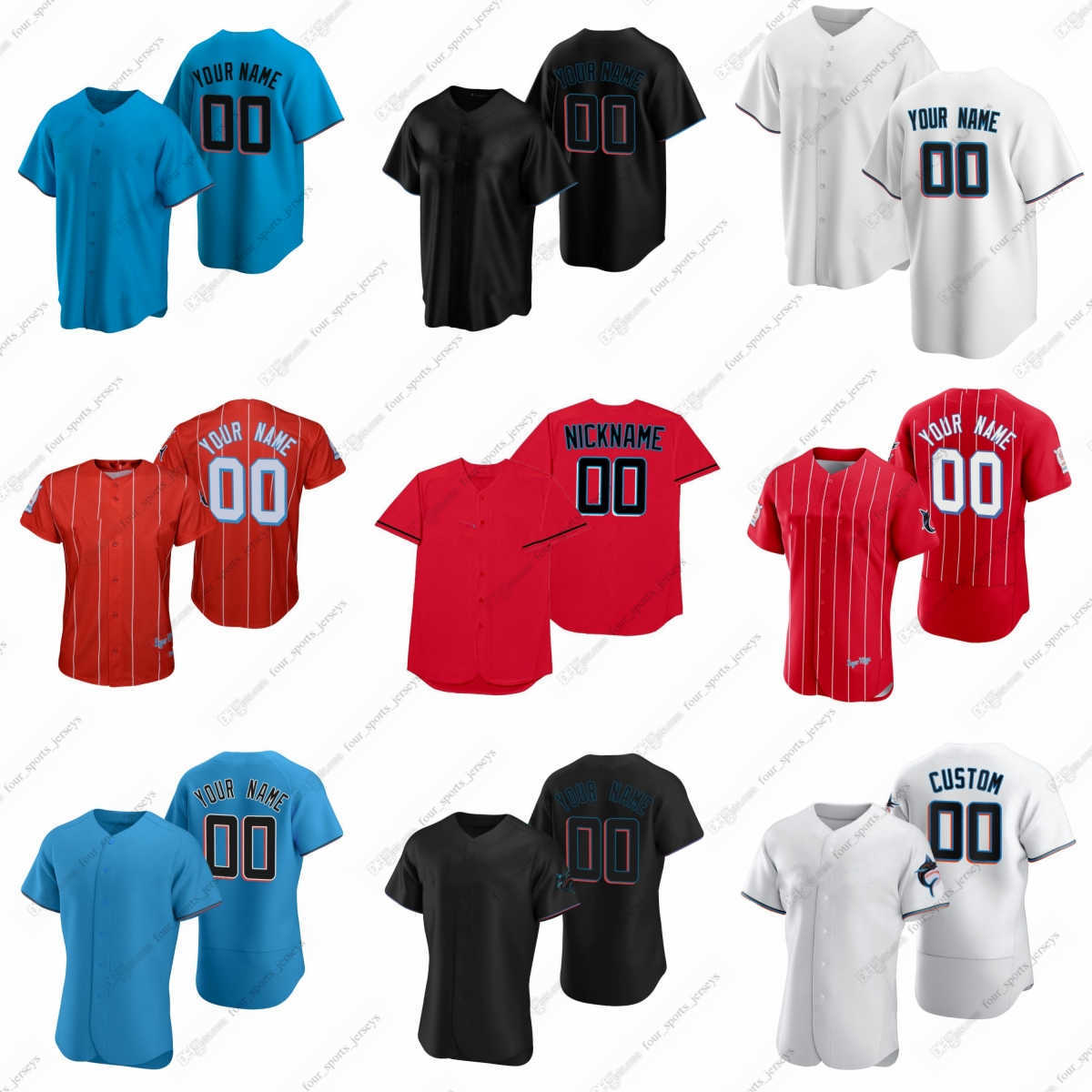 2023 Custom Jazz Chisholm Jr Baseball Jerseys Garcia Sanchez Luzardo Anderson Alcantara Barnes Brazoban Cabrera Floro Garrett Nardi Nolin Okert Puk, Men sizes--6xl
2023 Custom Jazz Chisholm Jr Baseball Jerseys Garcia Sanchez Luzardo Anderson Alcantara Barnes Brazoban Cabrera Floro Garrett Nardi Nolin Okert Puk, Men sizes--6xl