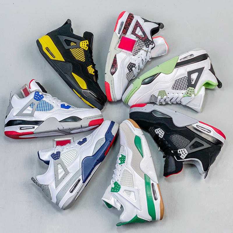 Jumpman 4 4s basketball shoes Jordens Mens SB retro Pine Green Seafoam Thunder Midnight Navy Military Black Cat Red University Blue Sail men women Sports sneakers, 27 gs sand
Jumpman 4 4s basketball shoes Jordens Mens SB retro Pine Green Seafoam Thunder Midnight Navy Military Black Cat Red University Blue Sail men women Sports sneakers, 27 gs sand