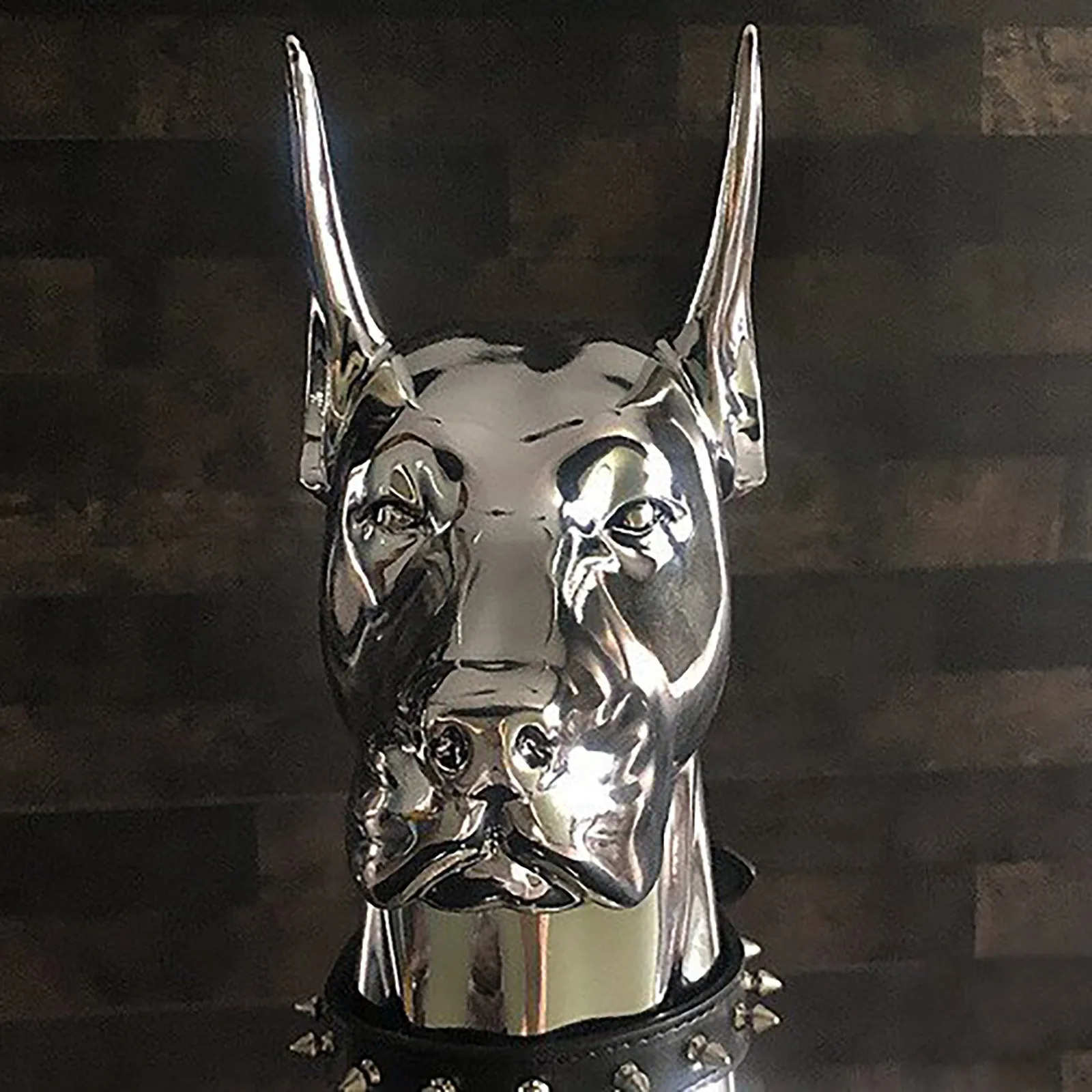 Decorative Objects Figurines Home Decor Sculpture Doberman Dog Large Size Art Animal Statues Figurine Room Decoration Resin Statue Ornamentgift Gift 2