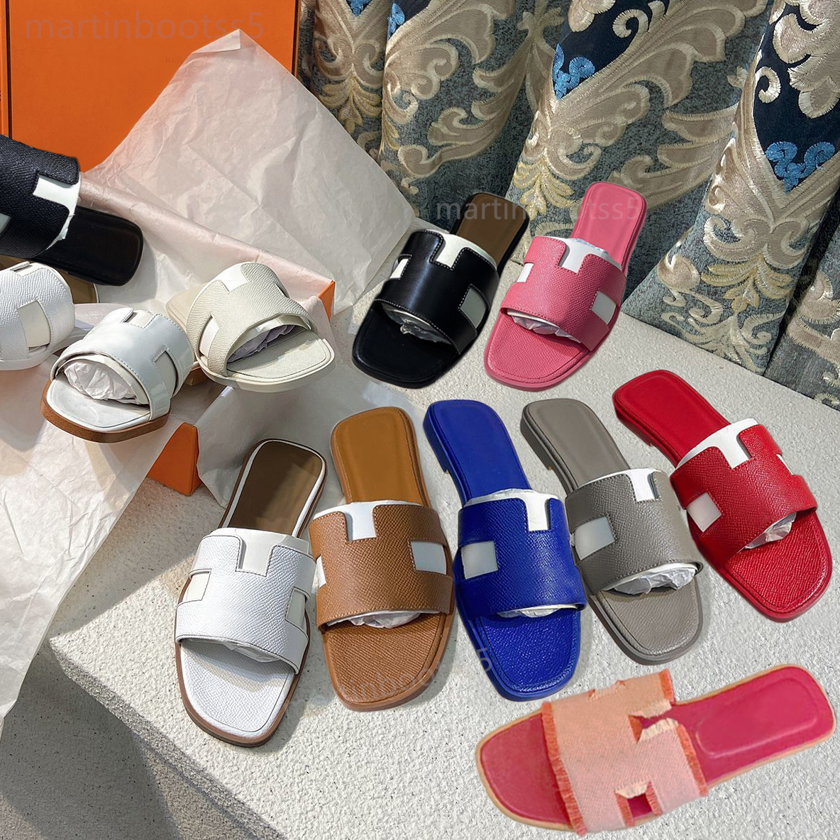 Beach slippers Classic Flat heel Summer Lazy Designer fashion Cartoon Big Head flops leather lady Slides women shoes Hotel Bath Ladies sexy Sandals Large size 35-41-42, 38
Beach slippers Classic Flat heel Summer Lazy Designer fashion Cartoon Big Head flops leather lady Slides women shoes Hotel Bath Ladies sexy Sandals Large size 35-41-42, 38