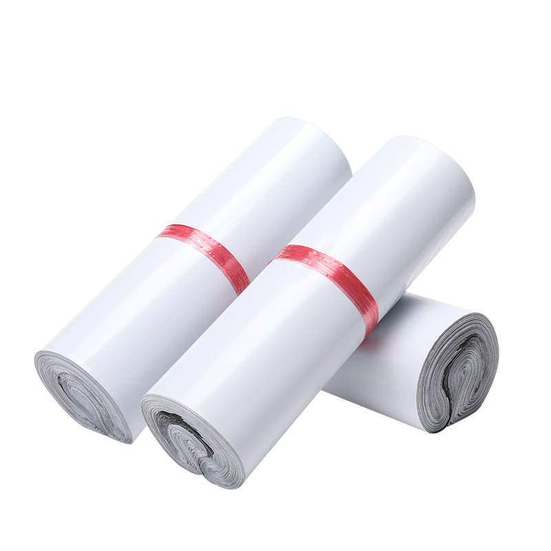 White Plastic Poly Mailing Envelop Packaging Mail Bags Self Seal Transport Shockproof Pouch Protect Gift Mailer Business Clothing Express Delivery Pos