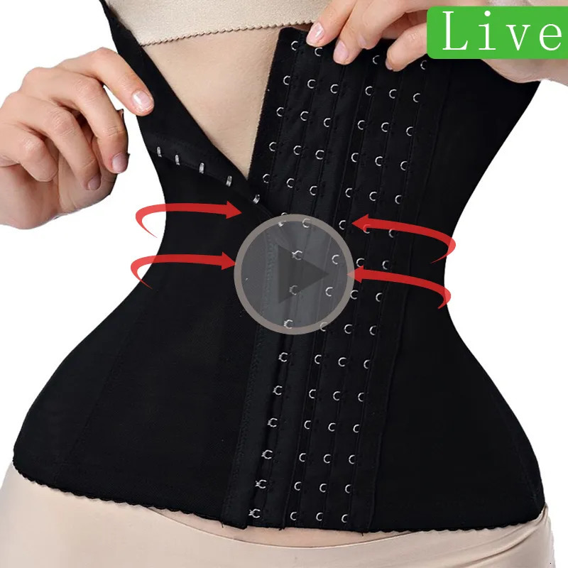 Waist Tummy Shaper waist trainer binders shaper modeling strap corset slimming Belt underwear body shaper shapewear faja slimming belt tummy Sheath 23