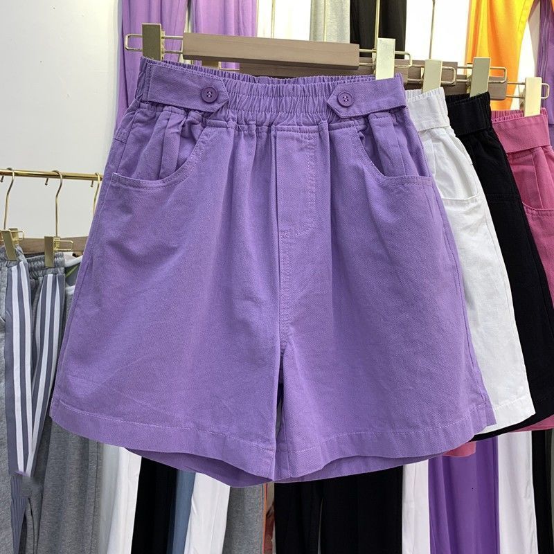 Women's Shorts Shorts Women 4 Colors Kawaii S-3XL Summer Basic Simple All-match Students Casual Ladies Fashion Loose Soft Bottoms 230428