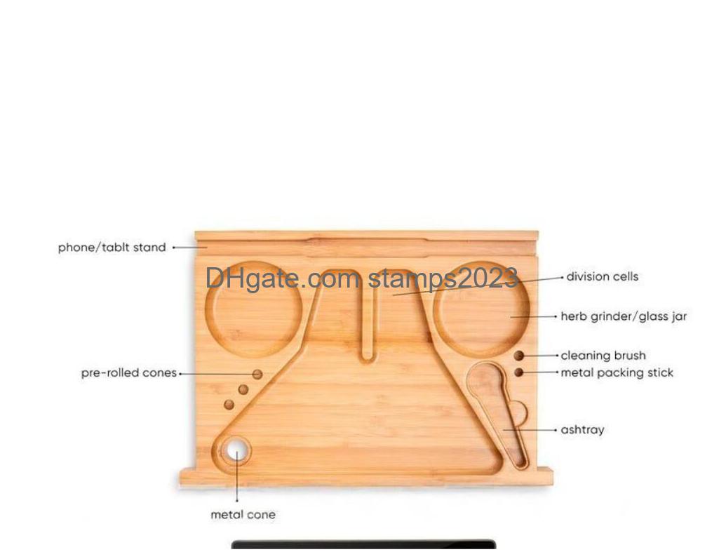 Premium Bamboo Storage Chest Storage box with movable pallets