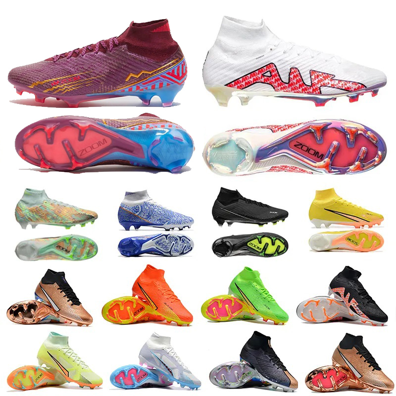 Zooms Mercurial Superfly Soccer Shoes Cleats IX 9 Elite Blueprint FG Cristiano Ronaldo Luminous Bonded Barely Green Mbappe Pack Cleat Limited Edition Football Boot
Zooms Mercurial Superfly Soccer Shoes Cleats IX 9 Elite Blueprint FG Cristiano Ronaldo Luminous Bonded Barely Green Mbappe Pack Cleat Limited Edition Football Boot