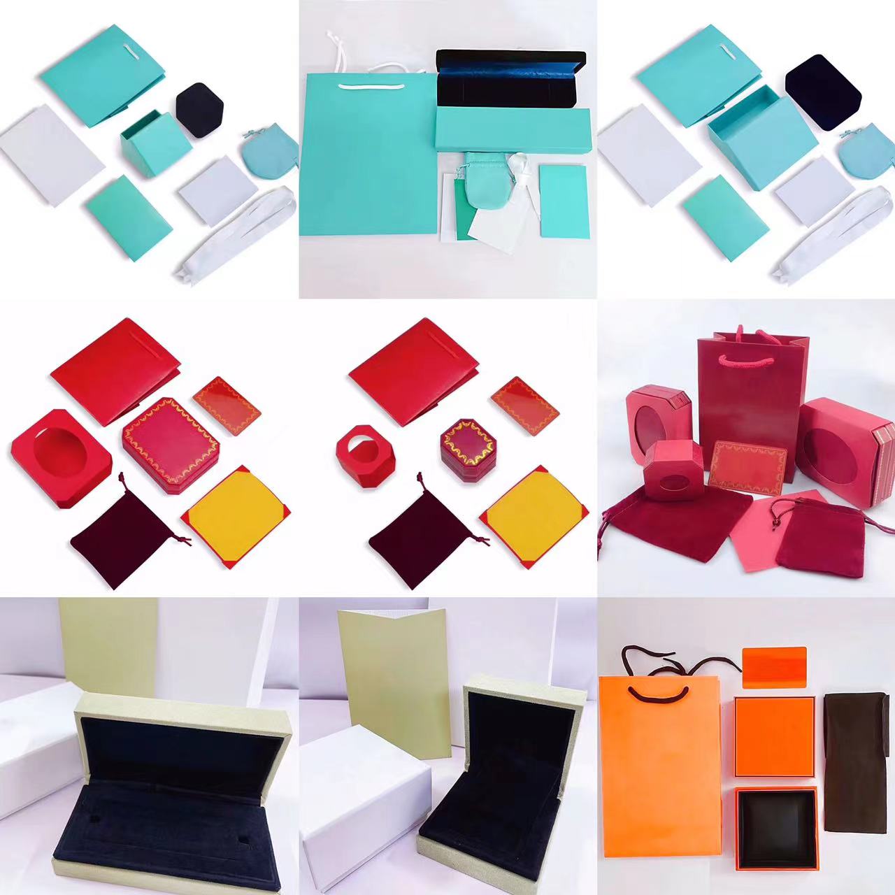 Luxury necklace bracelet bracelet earring ring packing box jewelry original packing box
Luxury necklace bracelet bracelet earring ring packing box jewelry original packing box