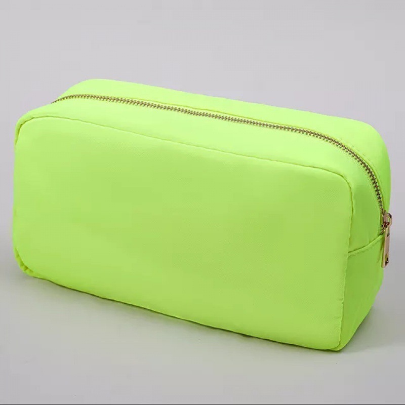 Cosmetic Bags Cases Large Nylon Pouch | Waterproof Toiletry Makeup Bag Glitter Varsity Letter Chenille 230329