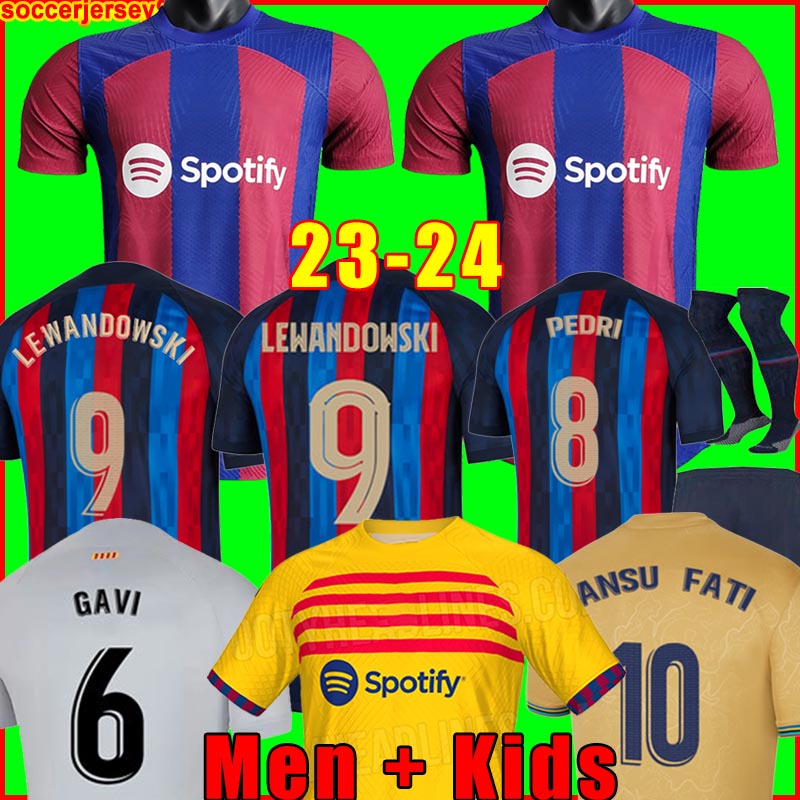 LEWANDOWSKI soccer jerseys 23 24 ANSU FATI BARCELONAS PEDRI GAVI FERRAN RAPHINHA 2023 2024 F. DE JONG DEST DEMBELE Camisetas football shirt men kids kit equipment, 22/23 men fourth
LEWANDOWSKI soccer jerseys 23 24 ANSU FATI BARCELONAS PEDRI GAVI FERRAN RAPHINHA 2023 2024 F. DE JONG DEST DEMBELE Camisetas football shirt men kids kit equipment, 22/23 men fourth