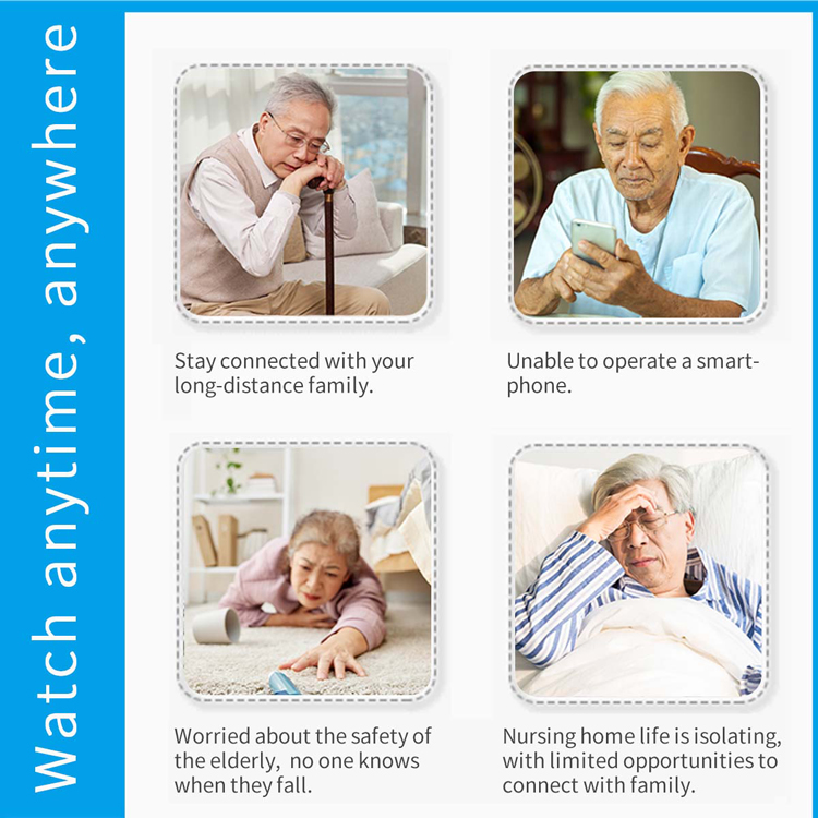 Baby Monitors C31 Baby Monitor Wifi Surveillance Cameras Security Protection Bidirectional Video Reception Supports TF Card and Cloud Storage